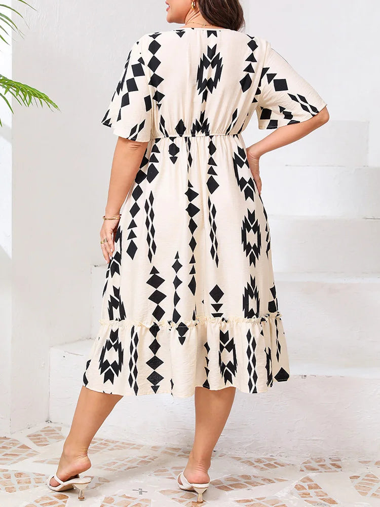 Vestido Plus Size Raabe
