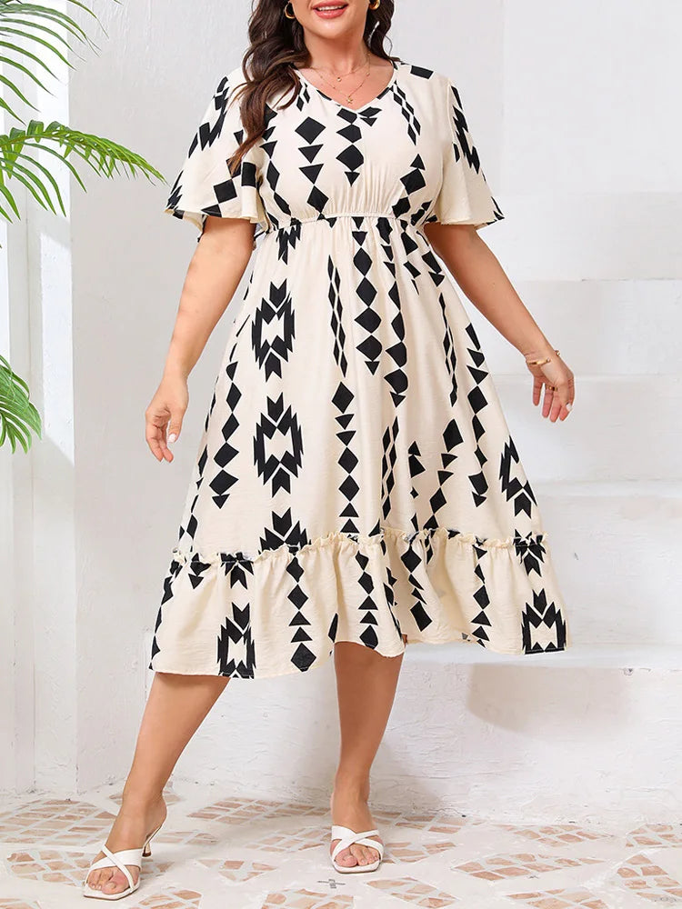 Vestido Plus Size Raabe